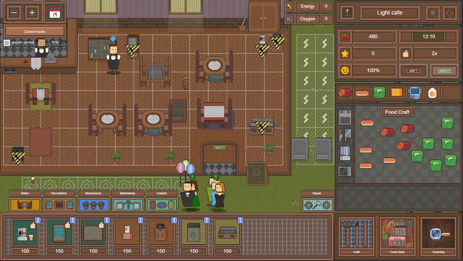 สกรีนช็อตจาก Nyako: Restaurant Tycoon (รูปที่ 6)