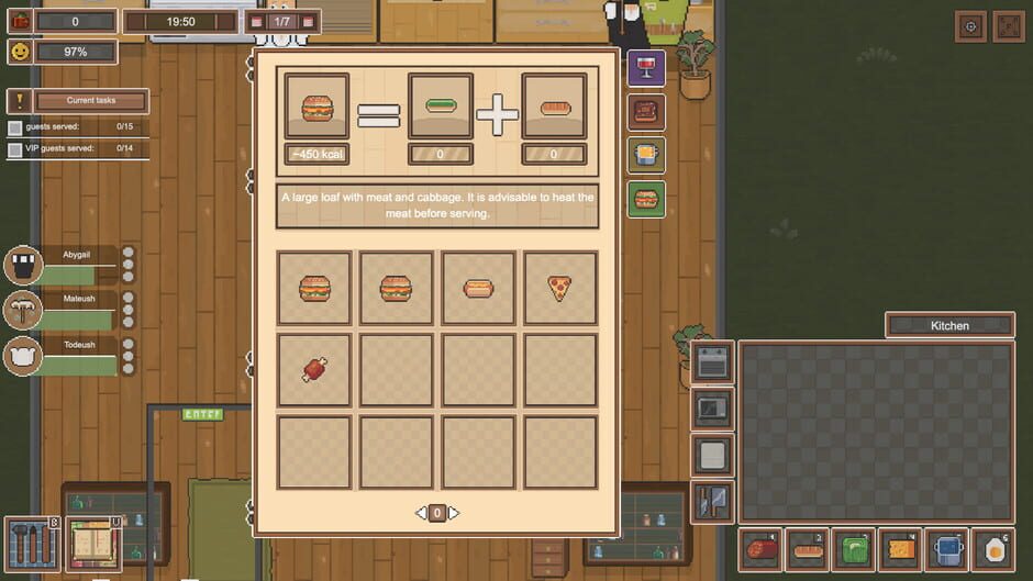 สกรีนช็อตจาก Nyako: Restaurant Tycoon (รูปที่ 7)