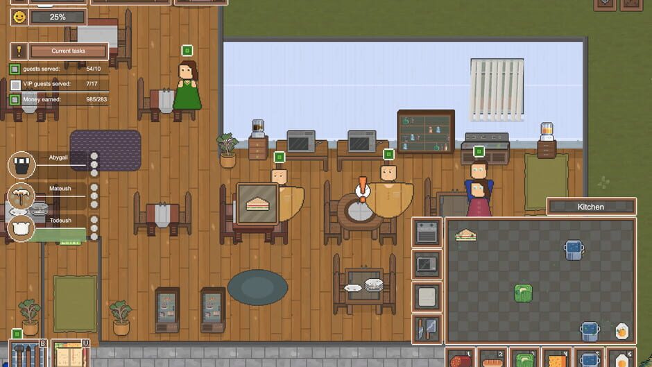 สกรีนช็อตจาก Nyako: Restaurant Tycoon (รูปที่ 8)