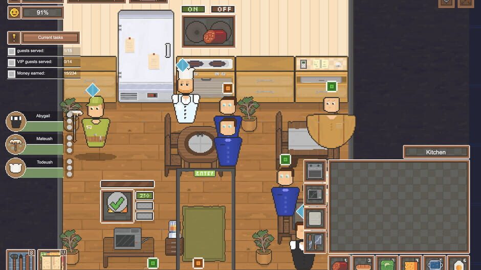 สกรีนช็อตจาก Nyako: Restaurant Tycoon (รูปที่ 9)