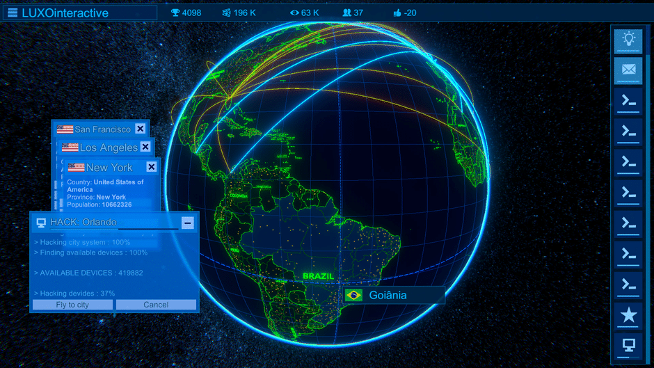 Cyber Attack Screenshot