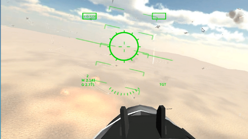 VR Fighter Jets War Screenshot