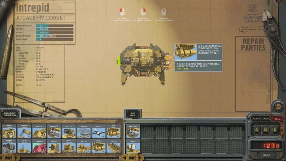 HighFleet screenshot 1