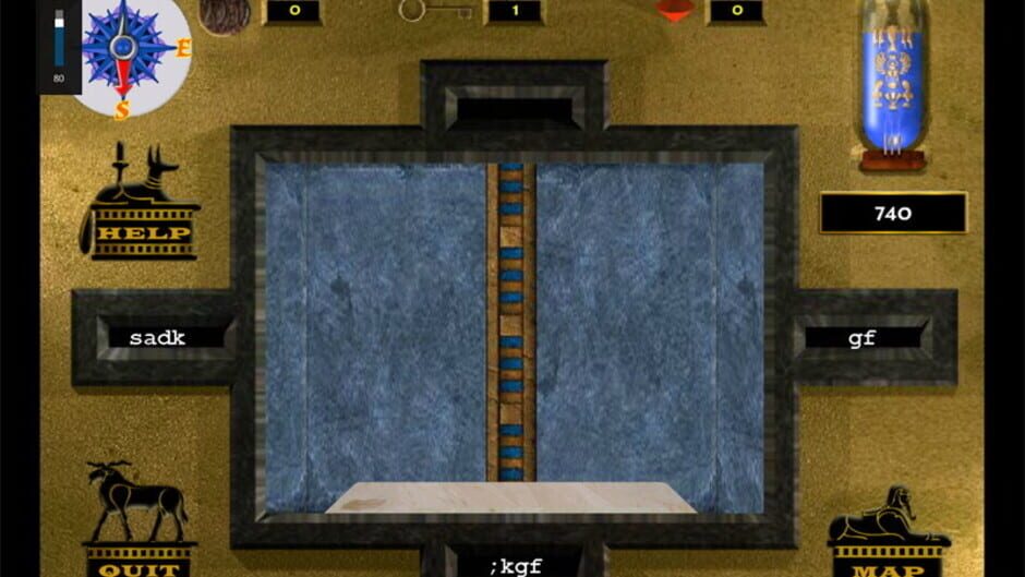 Tomb Typing screenshot