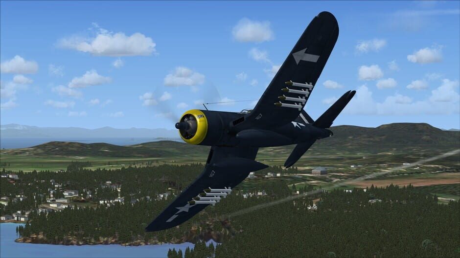 Microsoft Flight Simulator X: Steam Edition - Aircraft Factory F4U Corsair Screenshot