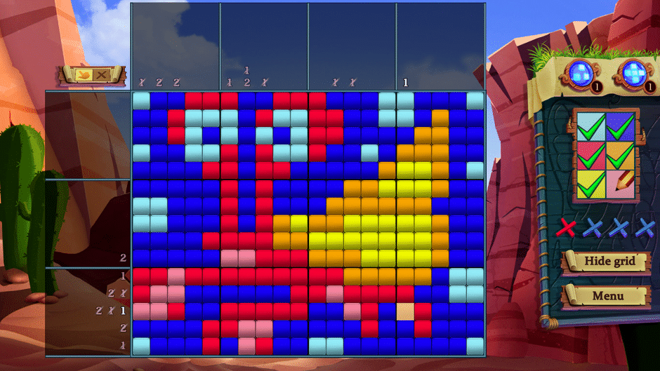 Adventure Mosaics: Small Islanders Screenshot