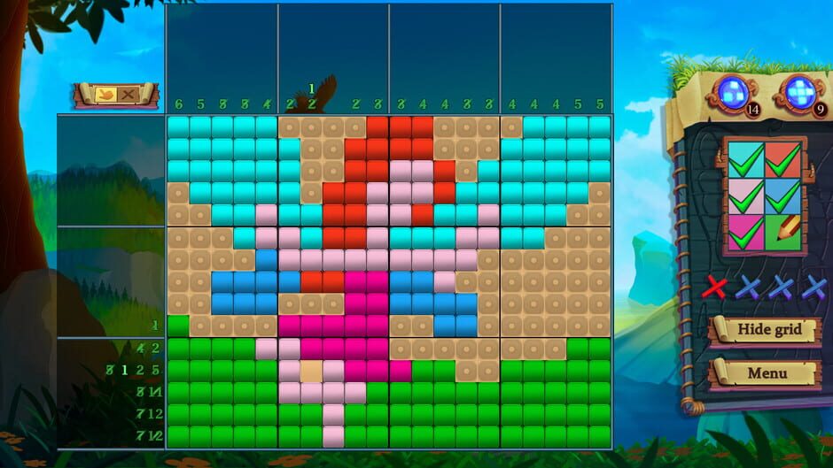 Adventure Mosaics: Small Islanders Screenshot