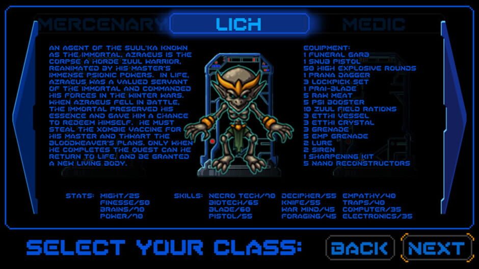 Sword of the Stars: The Pit - Necromancer Screenshot