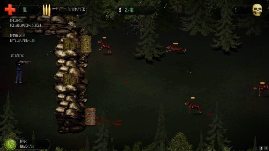 In the dark forest Screenshot