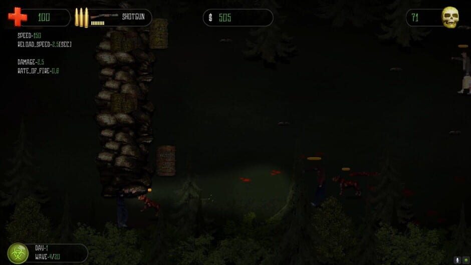 In the dark forest Screenshot