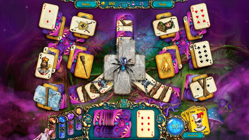Dreamland Solitaire: Dark Prophecy Screenshot