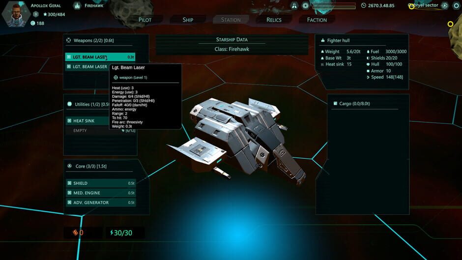 Relic Space Screenshot