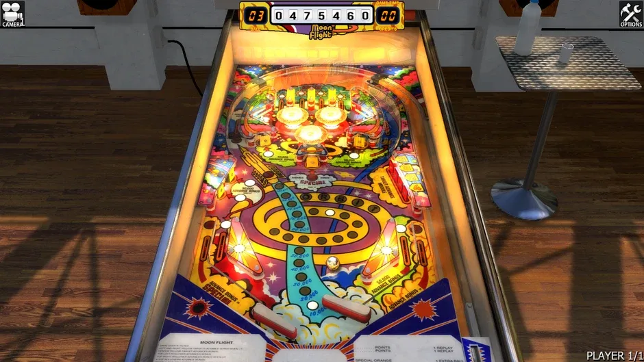 Zaccaria Pinball: Moon Flight Table