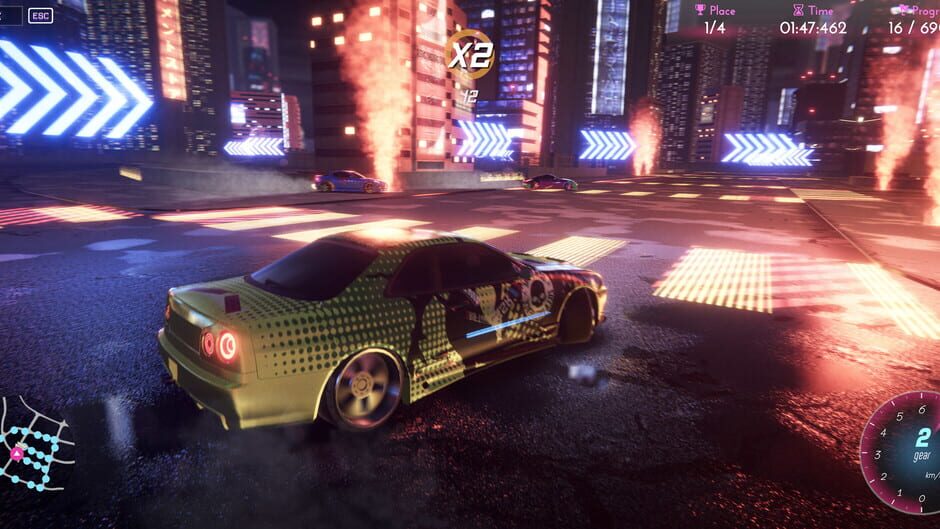 CrashMetal: Cyberpunk Screenshot