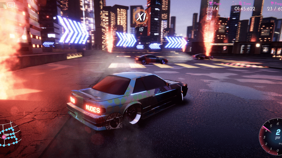 CrashMetal: Cyberpunk Screenshot