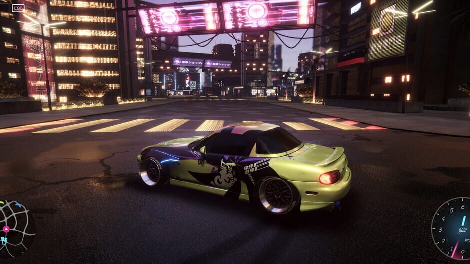 CrashMetal: Cyberpunk Screenshot