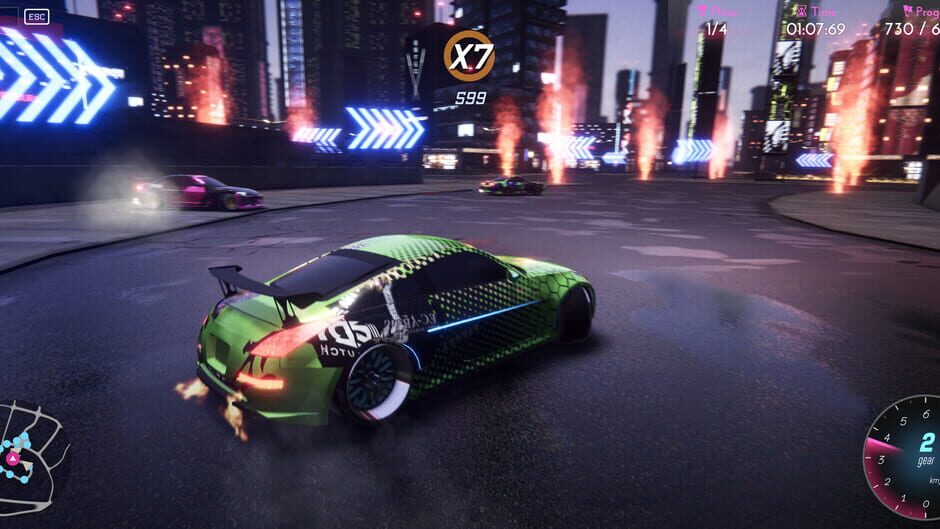 CrashMetal: Cyberpunk Screenshot