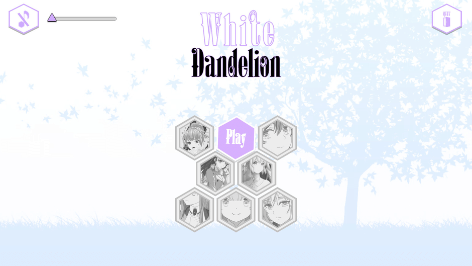 White Dandelion Screenshot