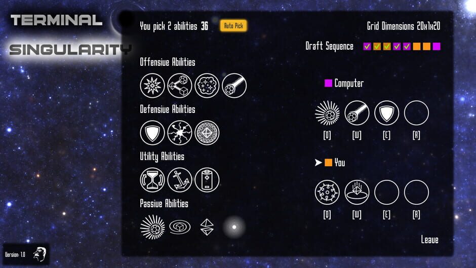 Terminal Singularity screenshot