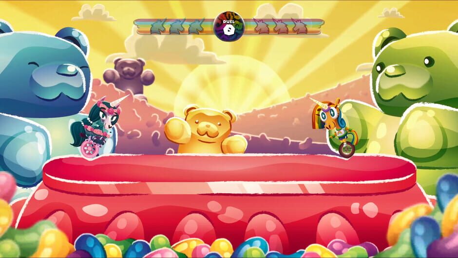 Unicorns on Unicycles Screenshot