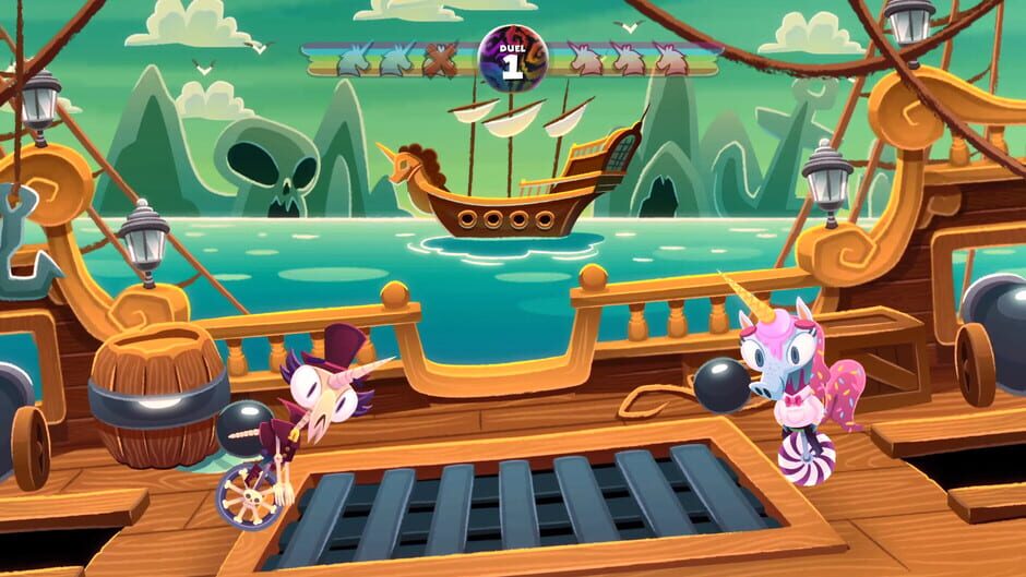 Unicorns on Unicycles Screenshot