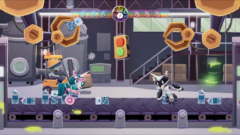 Unicorns on Unicycles Screenshot