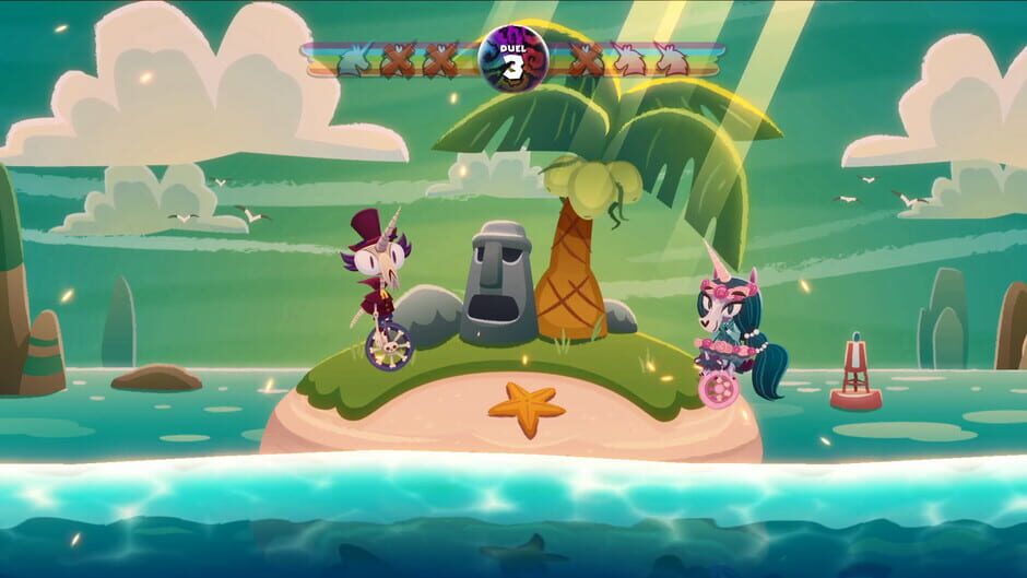 Unicorns on Unicycles Screenshot