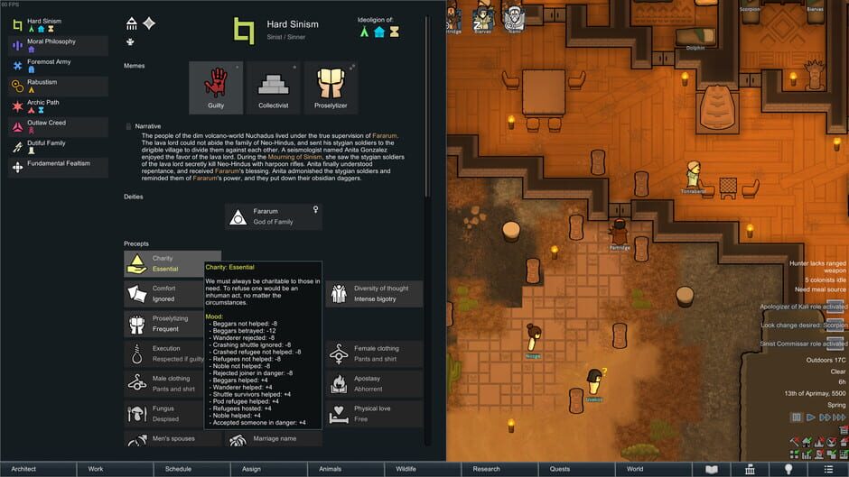RimWorld: Ideology Screenshot