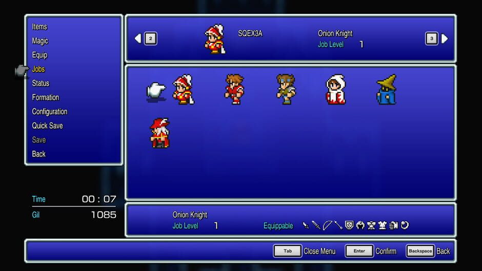 Final Fantasy III Screenshot