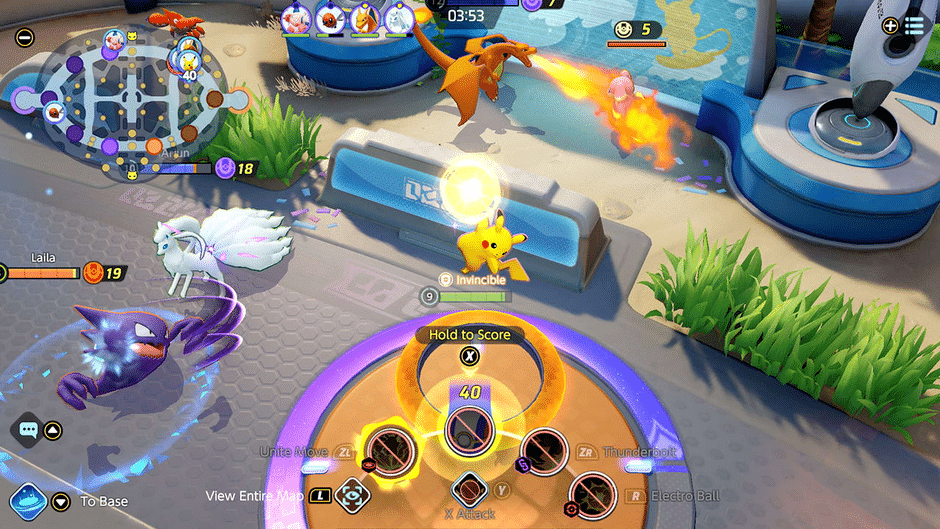 Pokémon Unite Screenshot