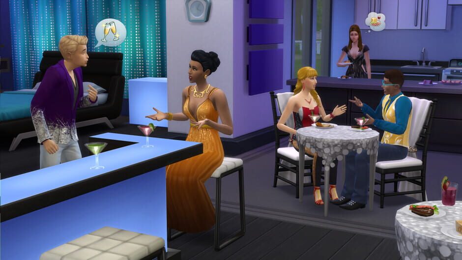 The Sims 4: Luxury Party Stuff Screenshot