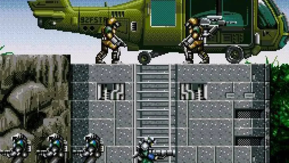 Skärmbild 3 från Gunforce