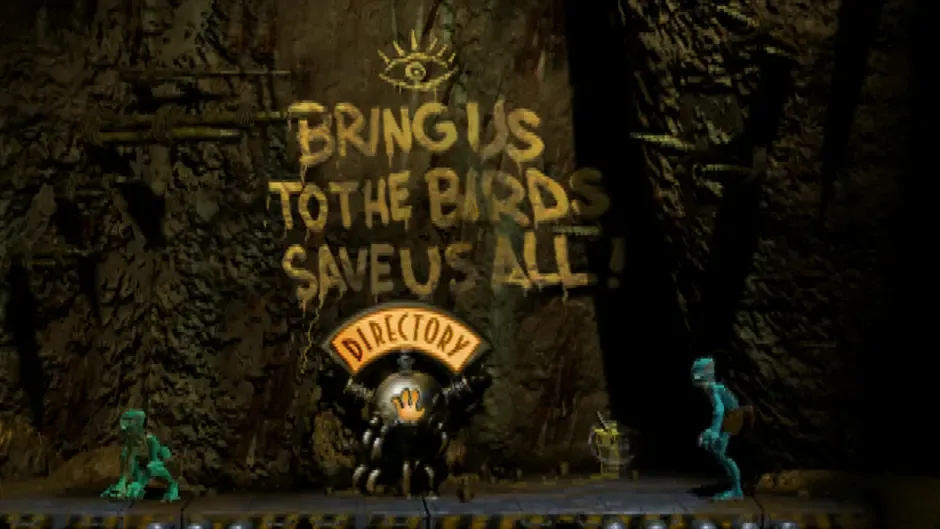 Oddworld: Abe's Oddysee, captura de tela 2