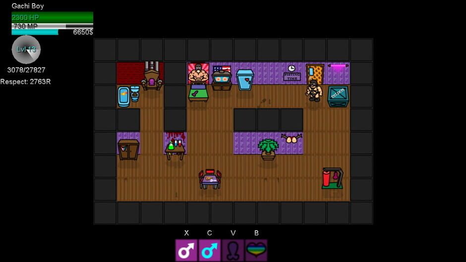 Gachimuchi Life Simulator Screenshot