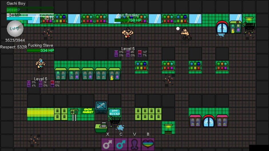 Gachimuchi Life Simulator Screenshot