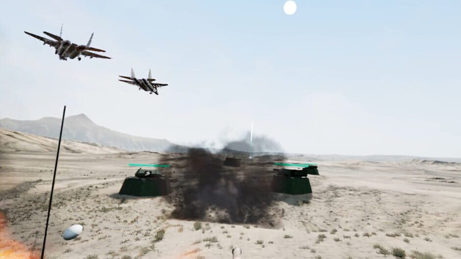 สกรีนช็อตจาก VR Modern Wars: Advance Under Air Raid (รูปที่ 3)