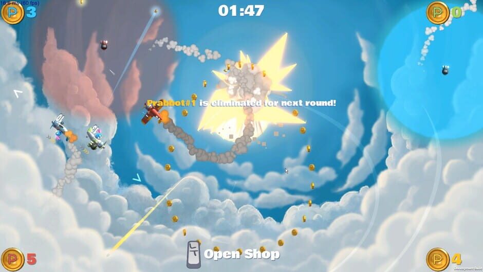 The Prabbits: Happy Dogfights Screenshot