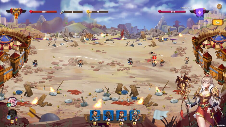 Love n War: Warlord by Chance Screenshot