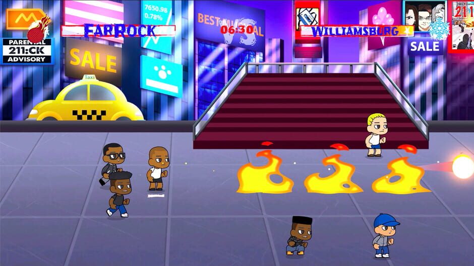 FarRock Dodgeball Screenshot
