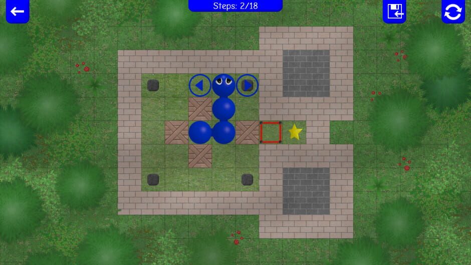 A Snake in a Maze Screenshot