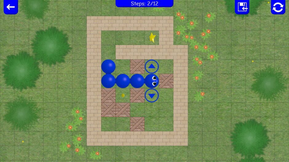 A Snake in a Maze Screenshot