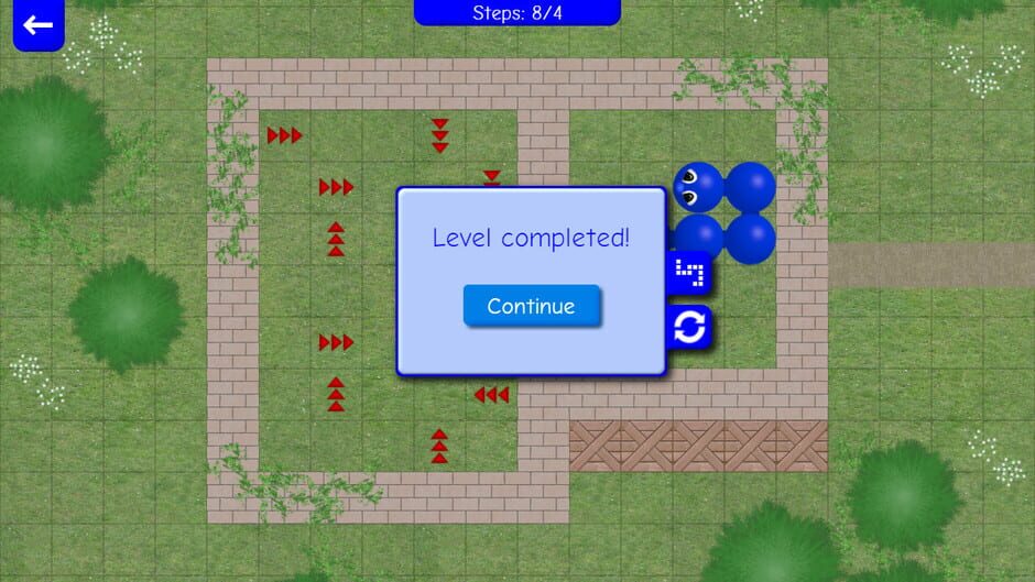 A Snake in a Maze Screenshot