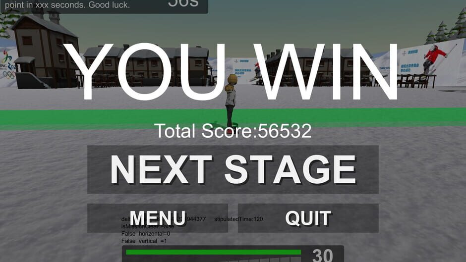 Snowboarding screenshot