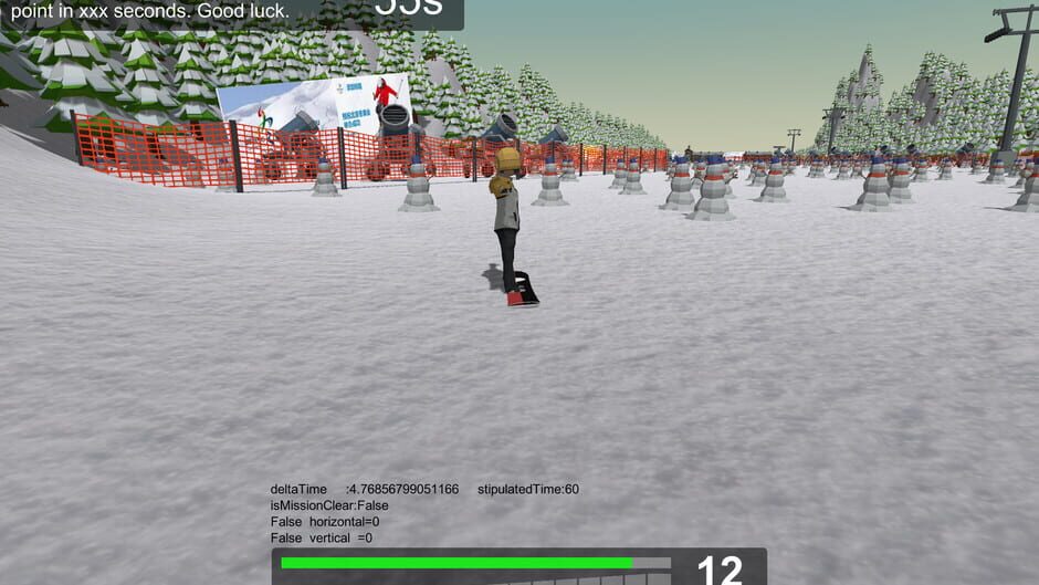 Snowboarding screenshot