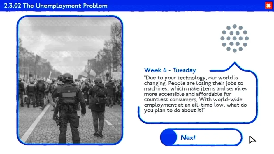 Screenshot 1 from Trolley Problem, Inc.