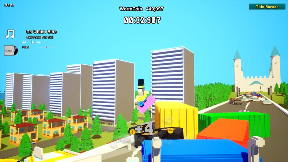 สกรีนช็อตจาก WormJuice Skateboarding Olympics (รูปที่ 8)