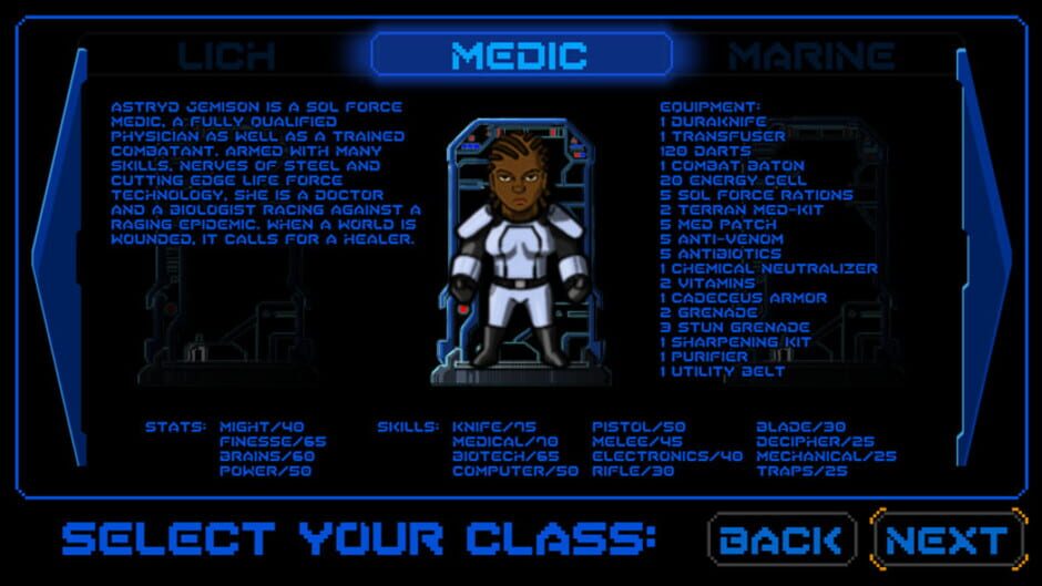 Sword of the Stars: The Pit - Healer Screenshot