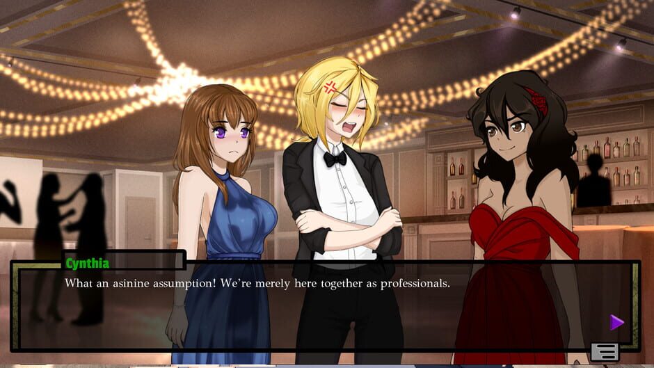 Foul Play - Yuri Visual Novel Screenshot