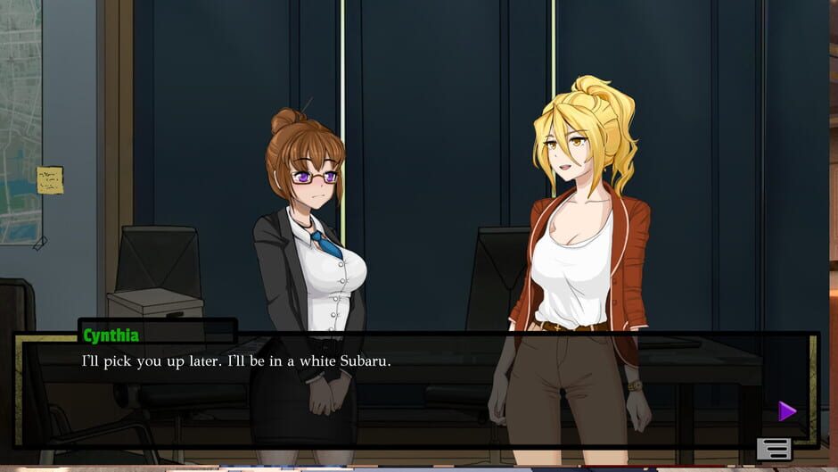 Foul Play - Yuri Visual Novel Screenshot