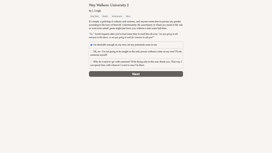 Way Walkers: University 2 Screenshot